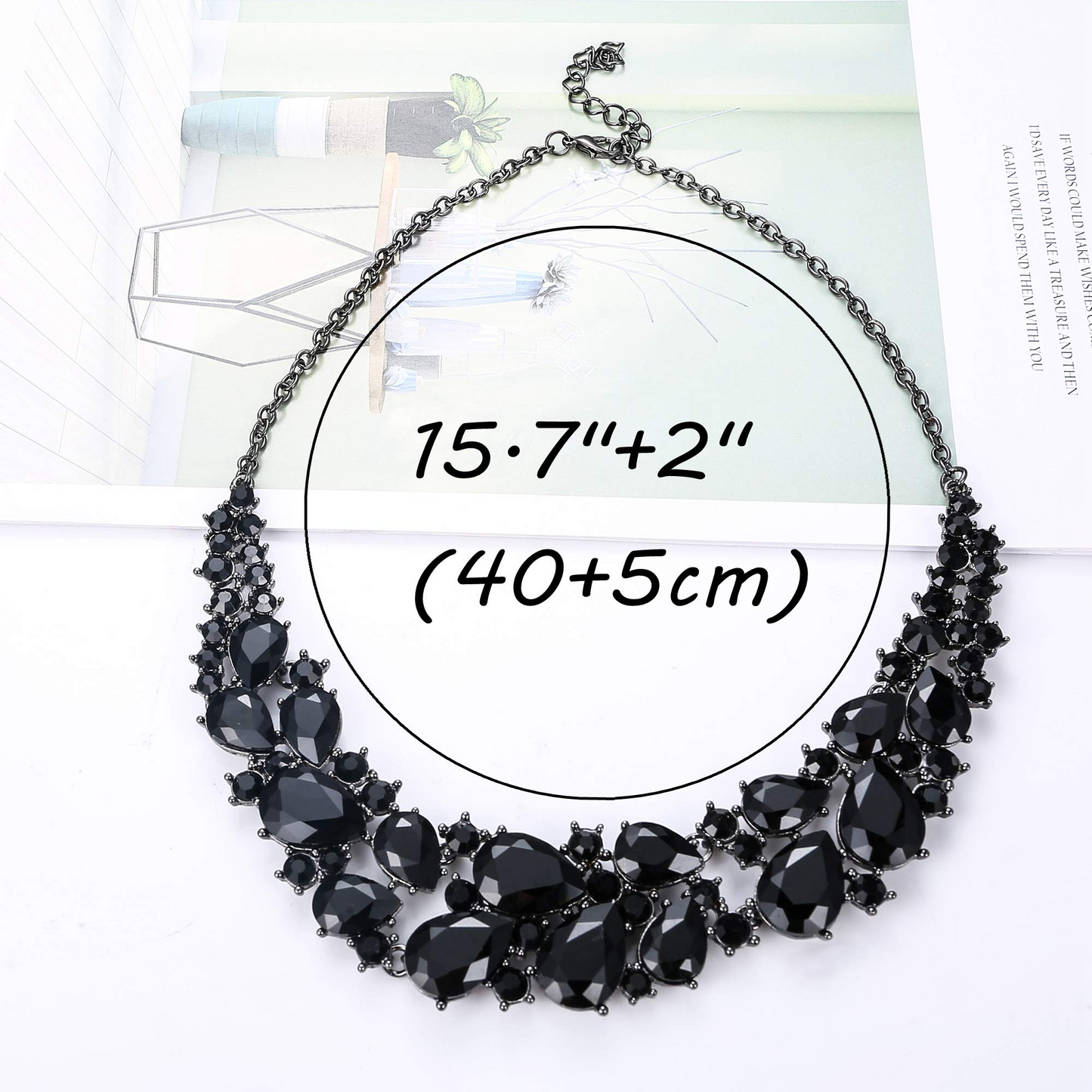 Necklace Bracelet and Earrings Bridal Jewelry Set
