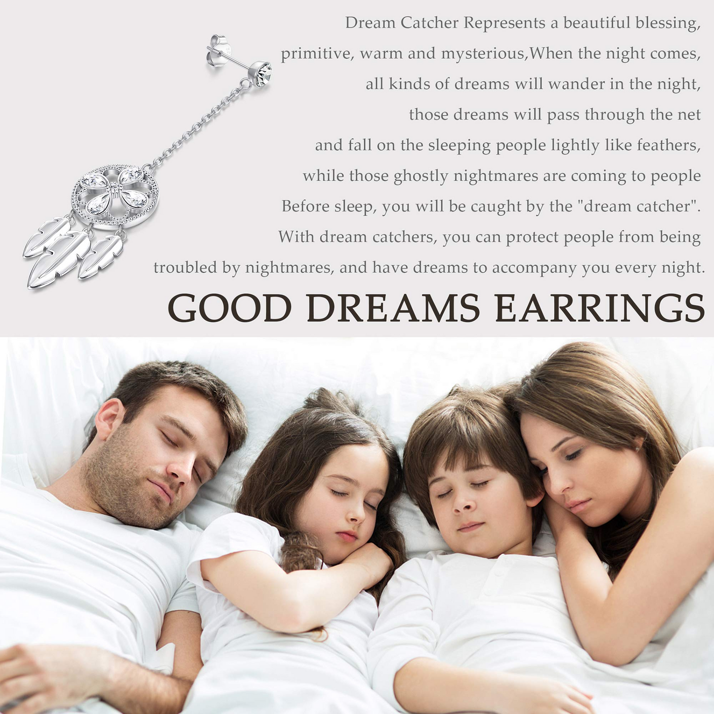 Dream Catcher Dangle Earring