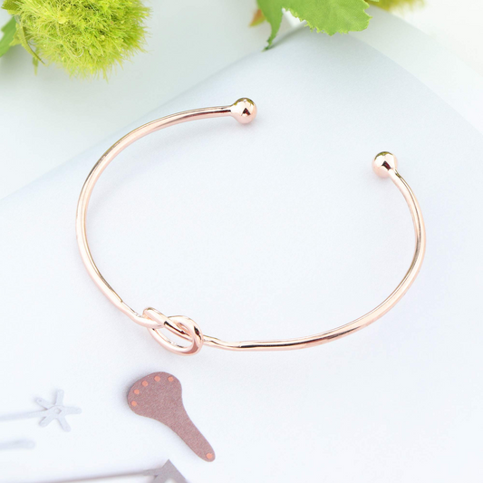 Love Knot Bangle Bracelets