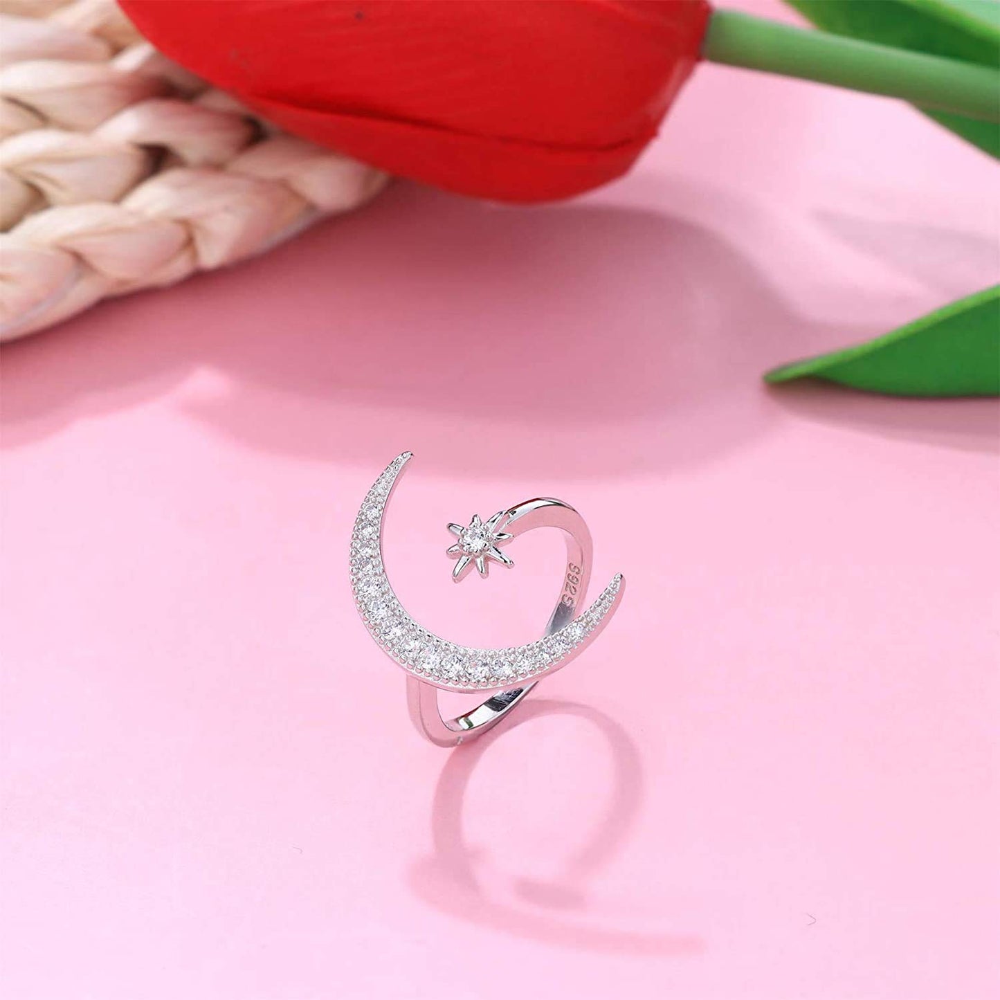 Moon Adjustable Rings
