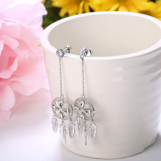 Dream Catcher Dangle Earring
