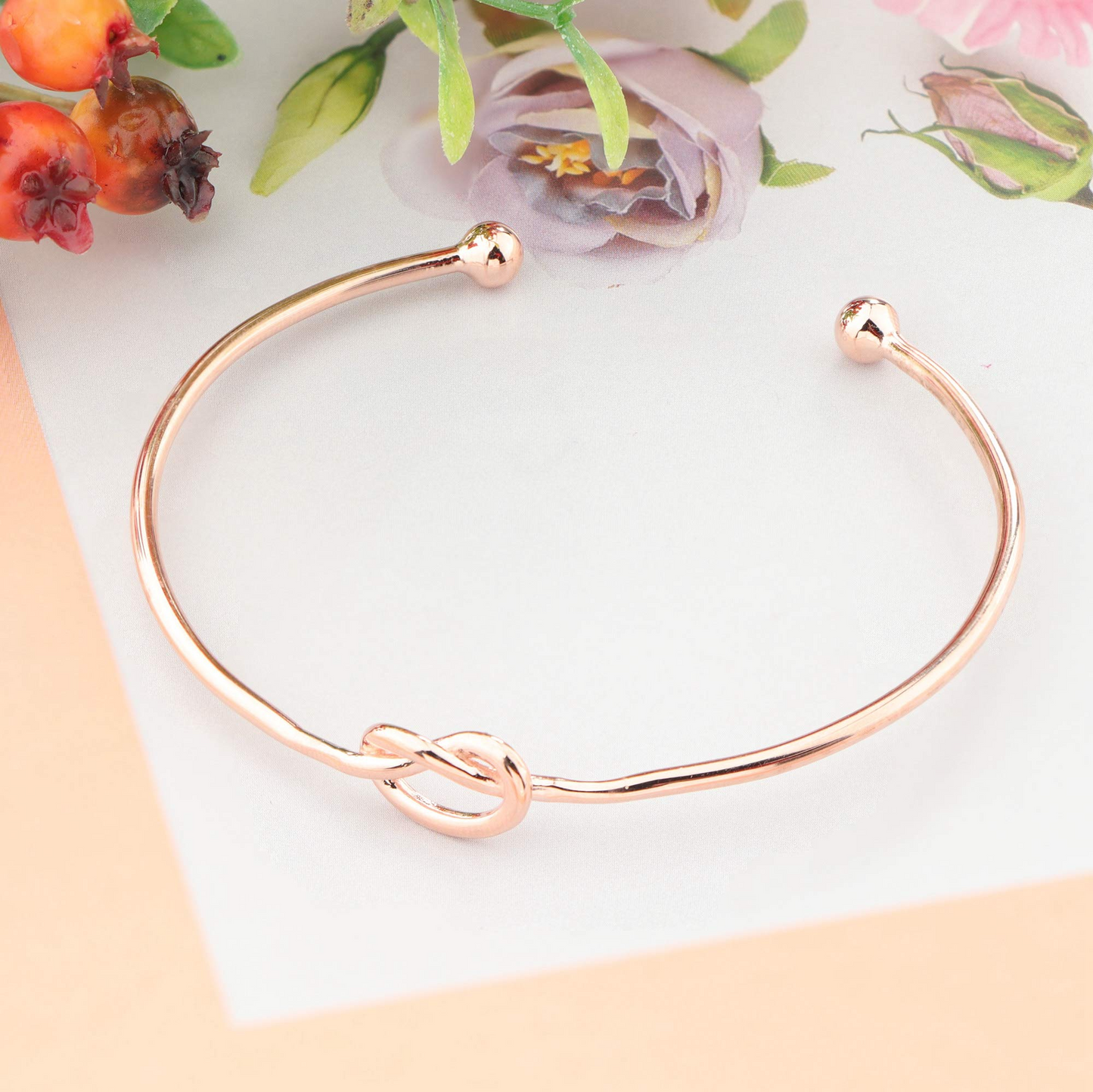 Love Knot Bangle Bracelets