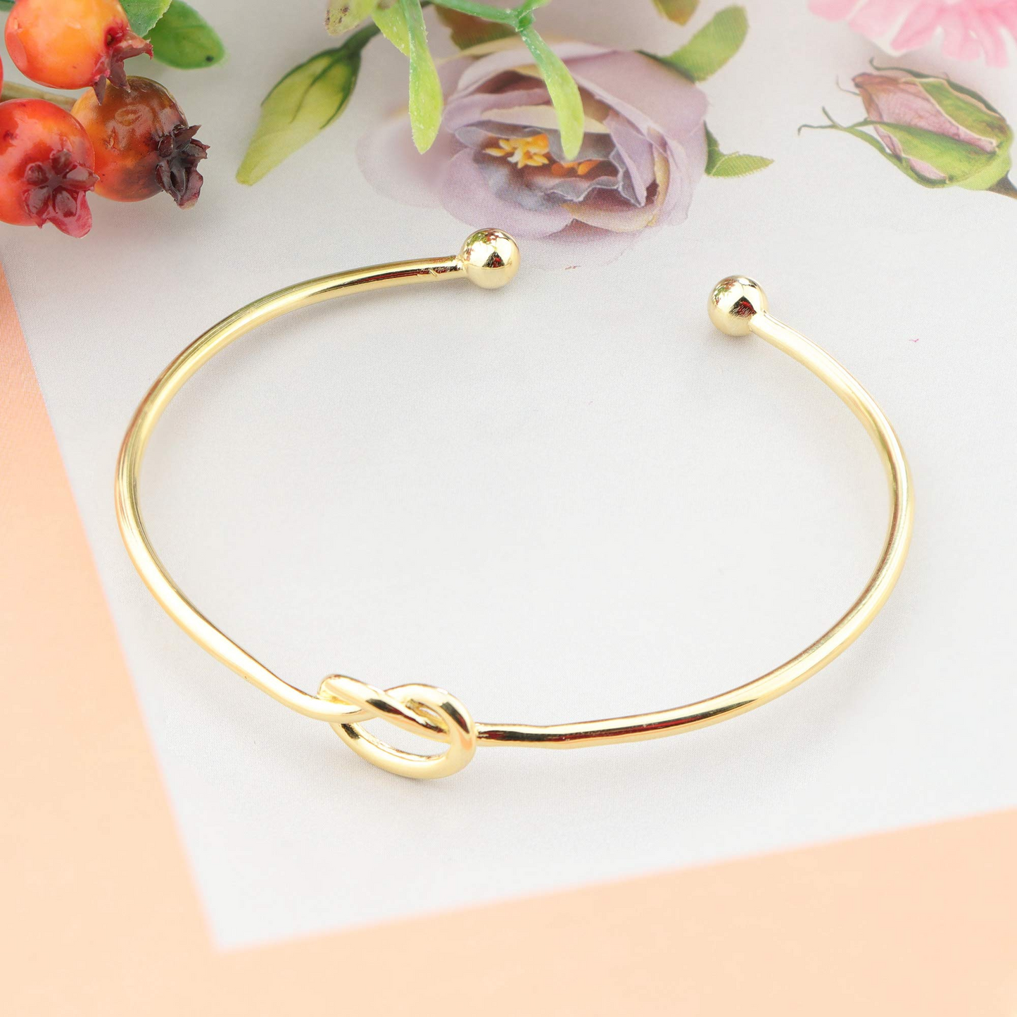 Love Knot Bangle Bracelets