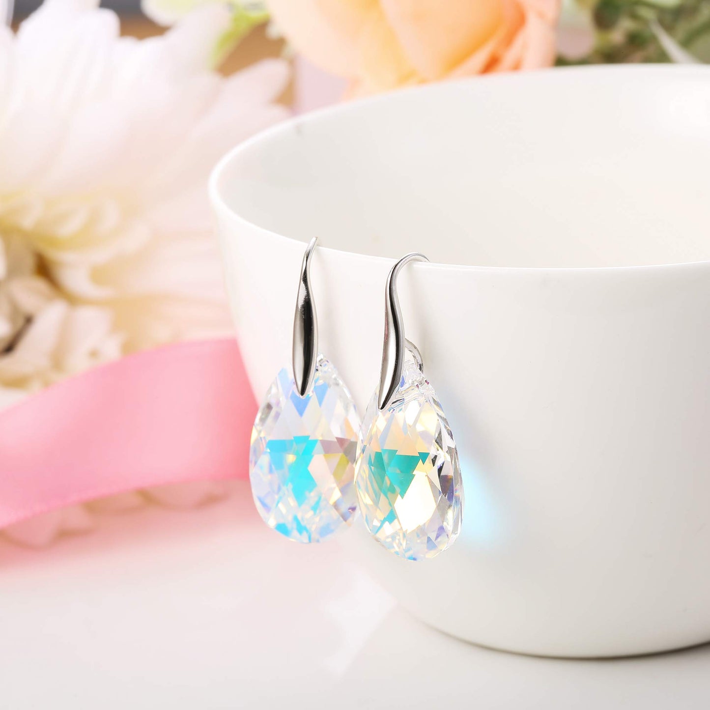 Color Change Tear Drop Dangle Earrings