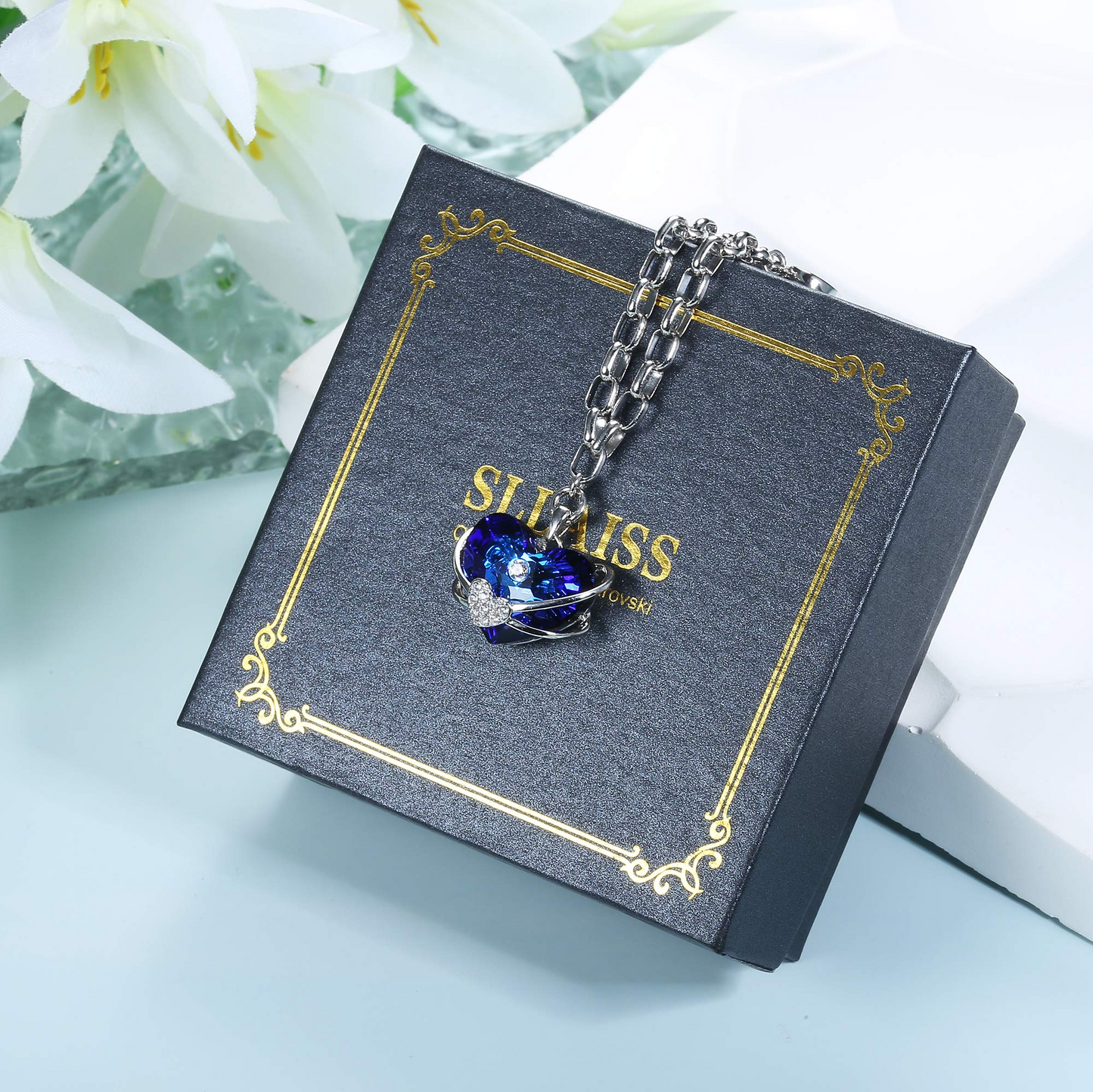Wrapped Heart Charm Bracelet