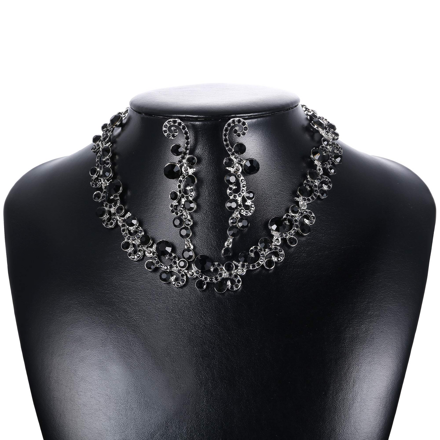 Necklace Bracelet and Earrings Set