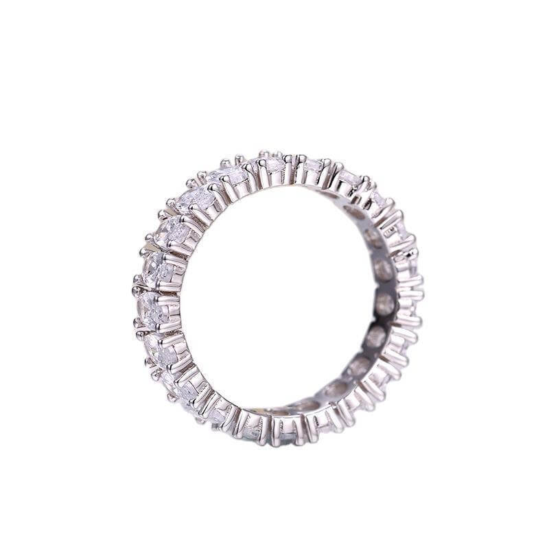 Starry Star Sterling Silver Ring