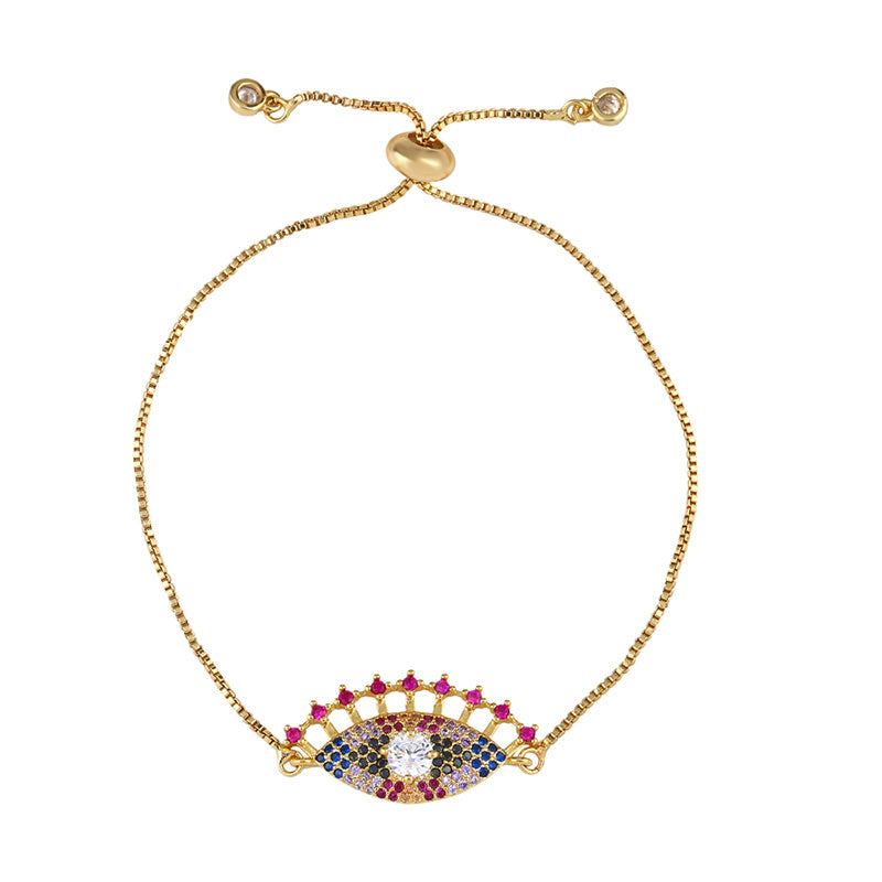 The Hamsa Rainbow Bracelet