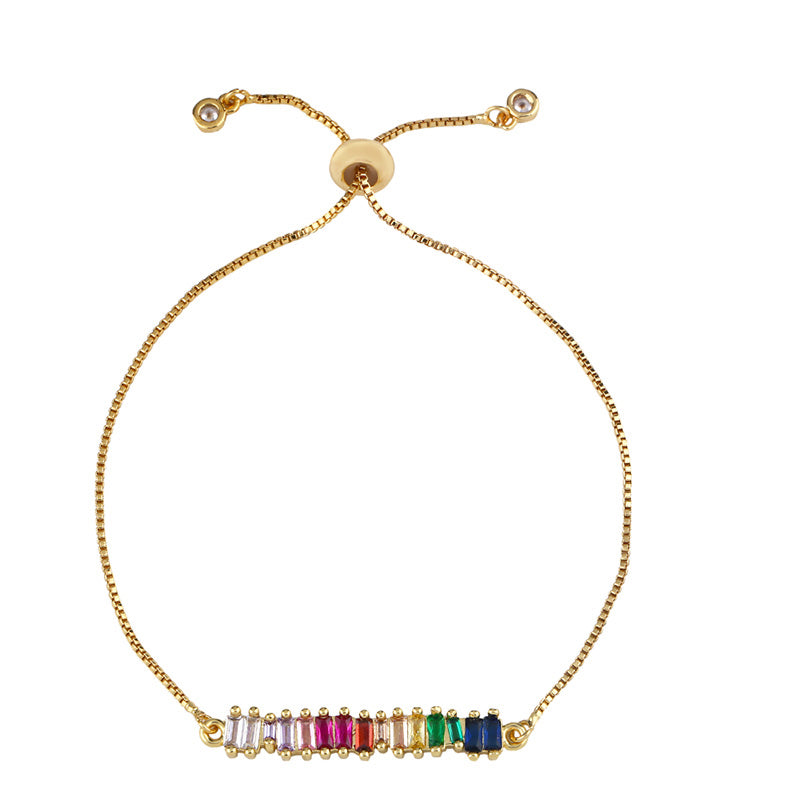 The Hamsa Rainbow Bracelet